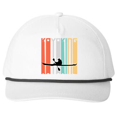 Kayaker Gift Idea Kayak Lover For Him Or Her Gift Snapback Five-Panel Rope Hat