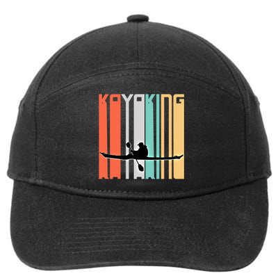 Kayaker Gift Idea Kayak Lover For Him Or Her Gift 7-Panel Snapback Hat