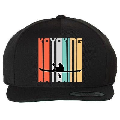 Kayaker Gift Idea Kayak Lover For Him Or Her Gift Wool Snapback Cap