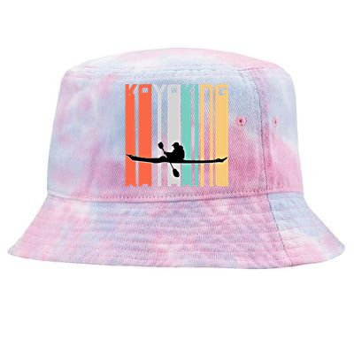 Kayaker Gift Idea Kayak Lover For Him Or Her Gift Tie-Dyed Bucket Hat