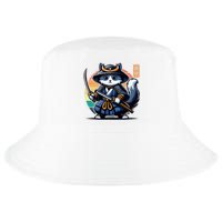 Kawaii Graphic Japanese Anime Manga Samurai Ninja Cat Cool Comfort Performance Bucket Hat