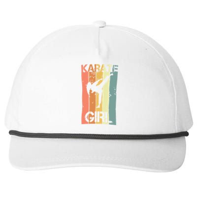 Karate Girl Snapback Five-Panel Rope Hat