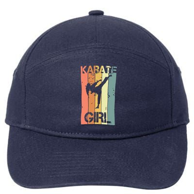 Karate Girl 7-Panel Snapback Hat