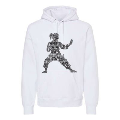 Karate Girl Premium Hoodie