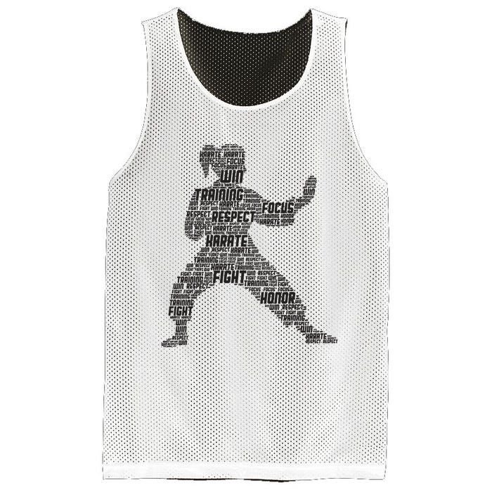 Karate Girl Mesh Reversible Basketball Jersey Tank