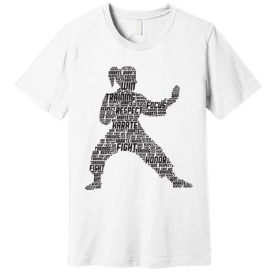 Karate Girl Premium T-Shirt