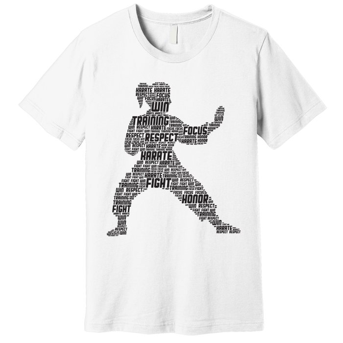 Karate Girl Premium T-Shirt