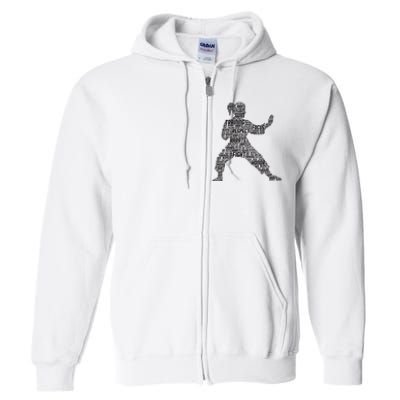 Karate Girl Full Zip Hoodie