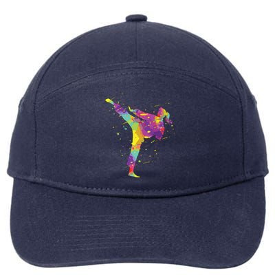 Karate Girl 7-Panel Snapback Hat