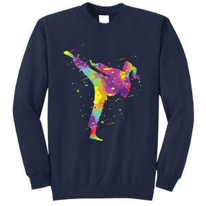 Karate Girl Tall Sweatshirt