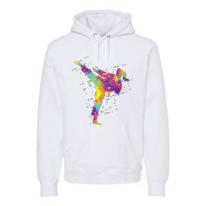 Karate Girl Premium Hoodie