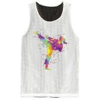 Karate Girl Mesh Reversible Basketball Jersey Tank