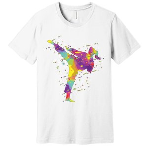 Karate Girl Premium T-Shirt