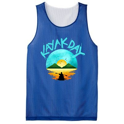 Kayaking Gift Kayak Day Gift Mesh Reversible Basketball Jersey Tank