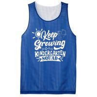 Keep Growing Kinder Kindergarten Teacher Team Cute Gift Mesh Reversible Basketball Jersey Tank