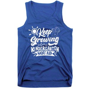 Keep Growing Kinder Kindergarten Teacher Team Cute Gift Tank Top