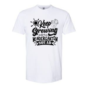 Keep Growing Kinder Kindergarten Teacher Team Cute Gift Softstyle CVC T-Shirt