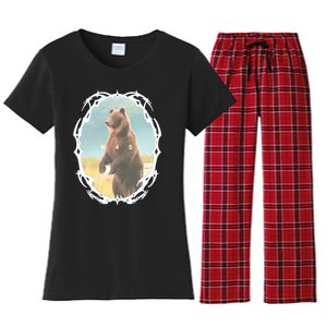 K45 Grizzly Women's Flannel Pajama Set