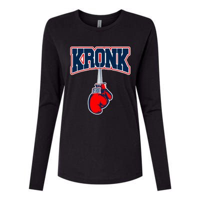 Kronk Gym Womens Cotton Relaxed Long Sleeve T-Shirt