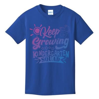 Keep Growing Kinder Kindergarten Teacher Team Cute Gift Kids T-Shirt