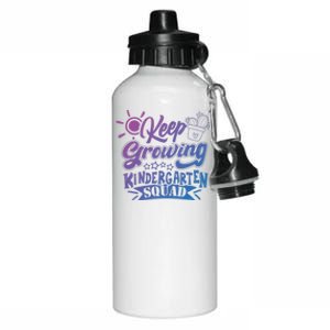 Keep Growing Kinder Kindergarten Teacher Team Cute Gift Aluminum Water Bottle