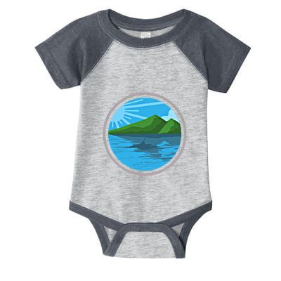 Kayak Gift Kayaking And Boating Gift Infant Baby Jersey Bodysuit