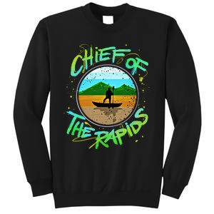 Kayak Gift Kayaking Chief Of The Rapids Gift Sweatshirt