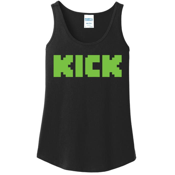 Kick Green Ladies Essential Tank