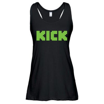 Kick Green Ladies Essential Flowy Tank