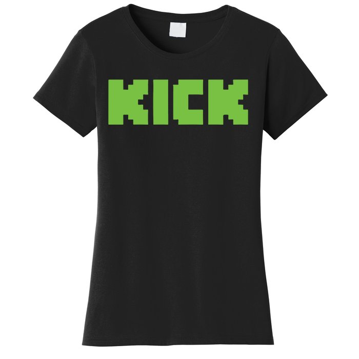 Kick Green Women's T-Shirt