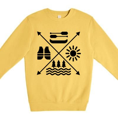 Kayak Gift Premium Crewneck Sweatshirt