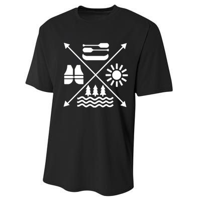 Kayak Gift Performance Sprint T-Shirt