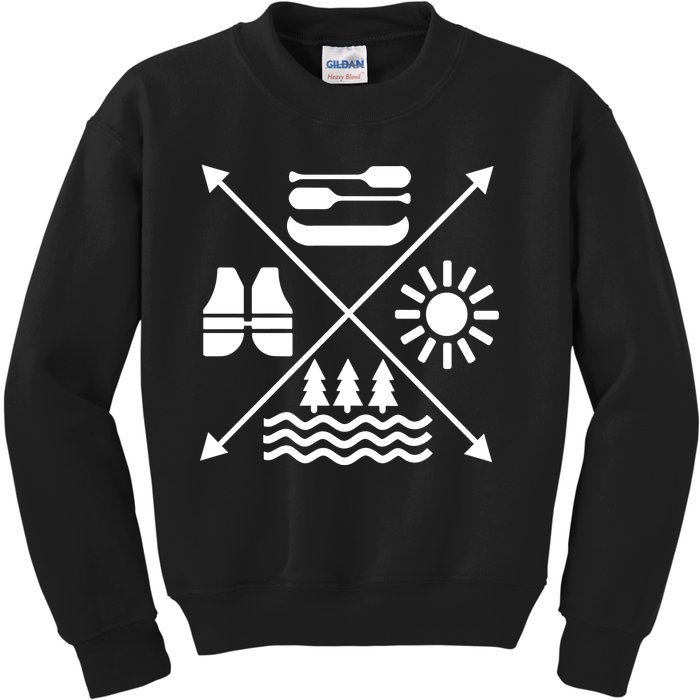 Kayak Gift Kids Sweatshirt