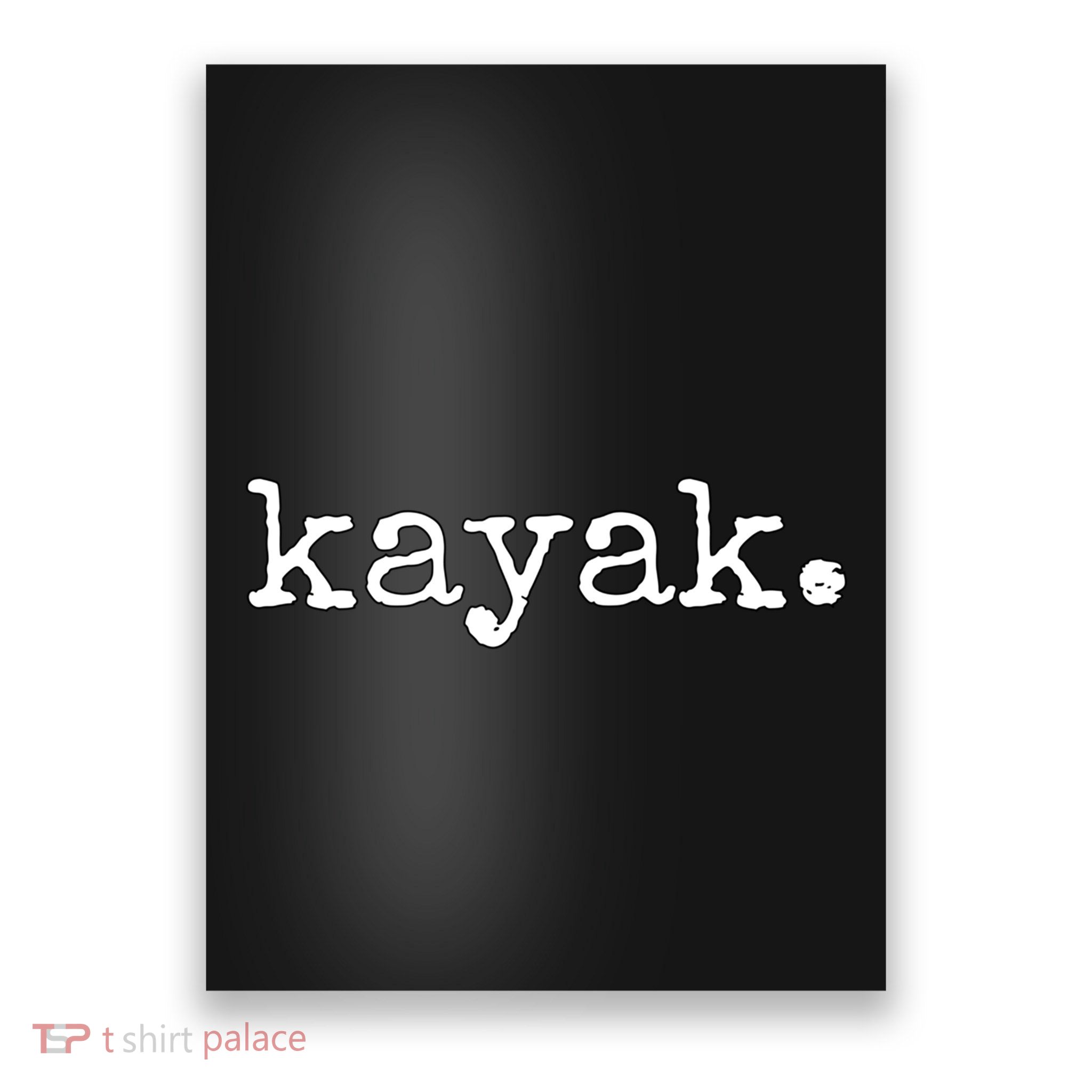 Kayak Gift Poster