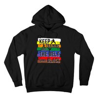 Karate Gifts Keep Training Until The Belt Turns Black Girl Hoodie