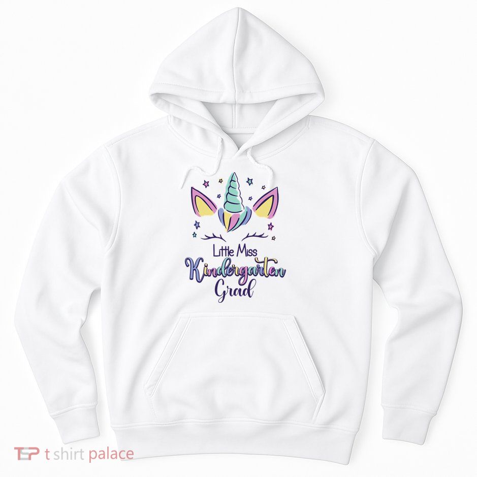 Kindergarten Graduation Kindergarten Unicorn Girl 2025 Hoodie