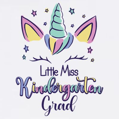 Kindergarten Graduation Kindergarten Unicorn Girl 2025 T-Shirt