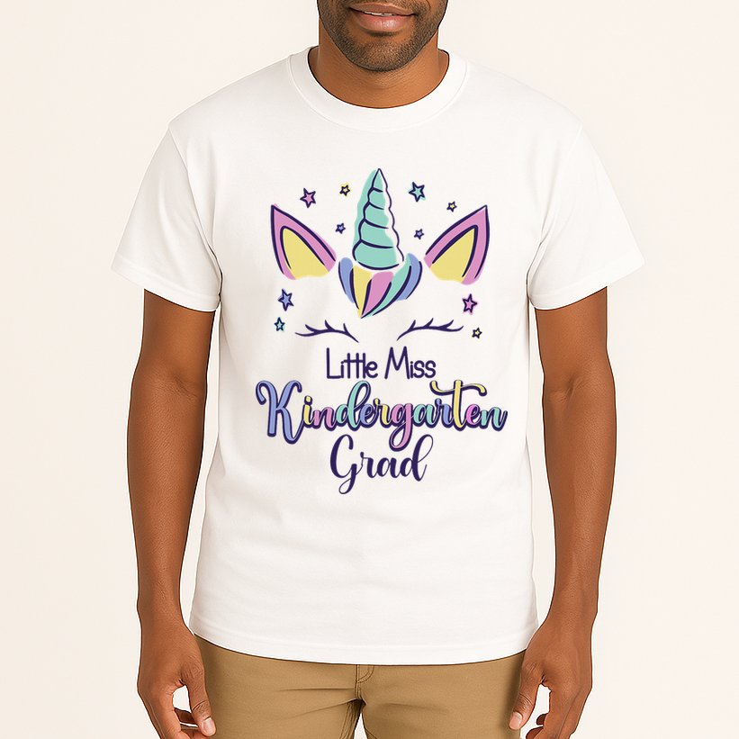 Kindergarten Graduation Kindergarten Unicorn Girl 2025 Tall T-Shirt