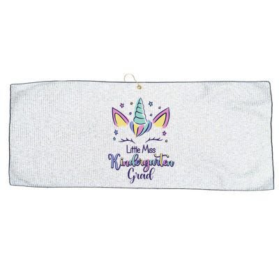 Kindergarten Graduation Kindergarten Unicorn Girl 2025 Large Microfiber Waffle Golf Towel