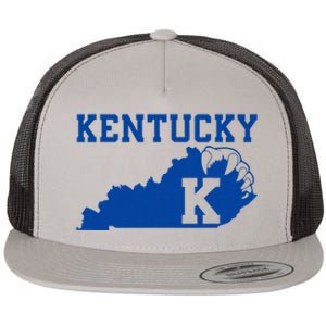 Kentucky Graphic Last Name Kentucky Retro Classic Kentucky Flat Bill Trucker Hat