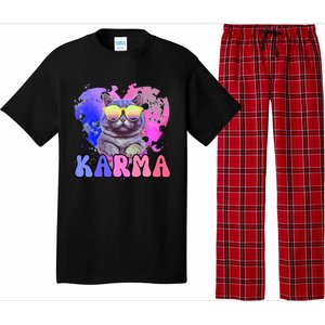 Karma Groovy Letters Pink Concert Pajama Set