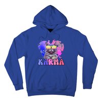 Karma Groovy Letters Pink Concert Hoodie