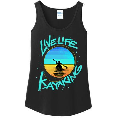 Kayaking Gift Live Life Kayak Gift Ladies Essential Tank