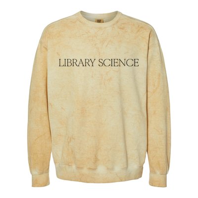 Kaia Gerber Library Science Colorblast Crewneck Sweatshirt