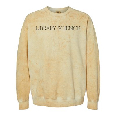 Kaia Gerber Library Science Colorblast Crewneck Sweatshirt