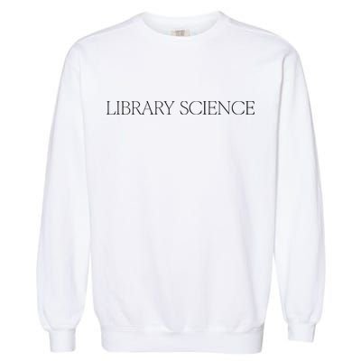 Kaia Gerber Library Science Garment-Dyed Sweatshirt