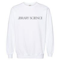 Kaia Gerber Library Science Garment-Dyed Sweatshirt