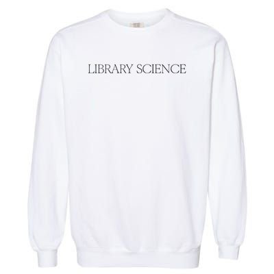 Kaia Gerber Library Science Garment-Dyed Sweatshirt