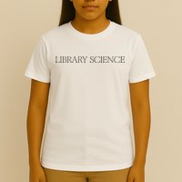 Kaia Gerber Library Science T-Shirt