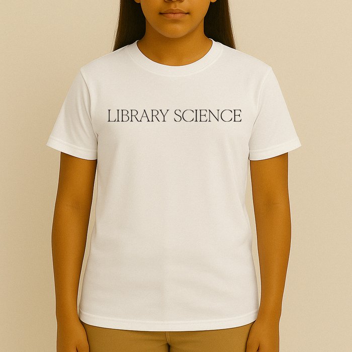 Kaia Gerber Library Science T-Shirt